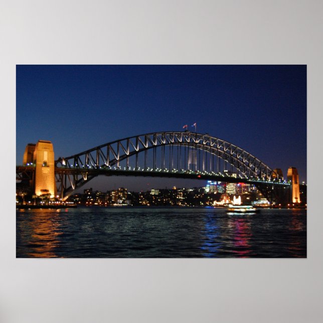 Sydney Harbour Bridge Poster (Vorne)