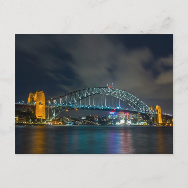 Sydney Harbour Bridge Postkarte (Vorderseite)