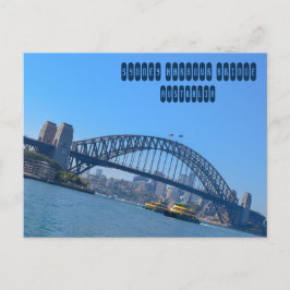 Sydney Harbour Bridge Postkarte