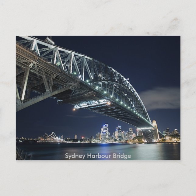 Sydney Harbour Bridge Postkarte (Vorderseite)