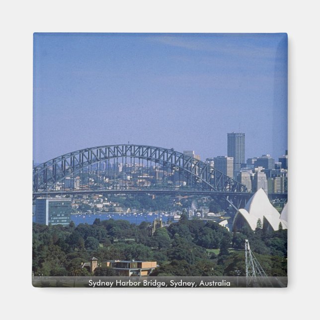 Sydney Harbour Bridge, Sydney, Australien Magnet (Vorne)