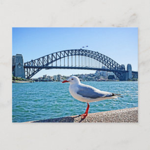 Sydney Harbour Bridge - Sydney, Australien Postcar Postkarte