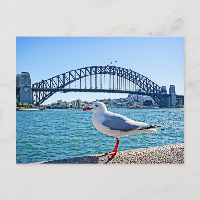 Sydney Harbour Bridge - Sydney, Australien Postcar Postkarte (Vorderseite)