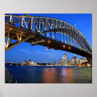 Sydney Harbour Bridge, Sydney Opera House und
