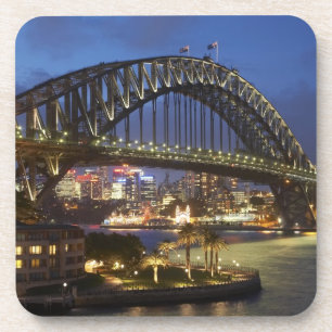 Sydney Harbour Bridge und Park Hyatt Sydney Hotel Untersetzer
