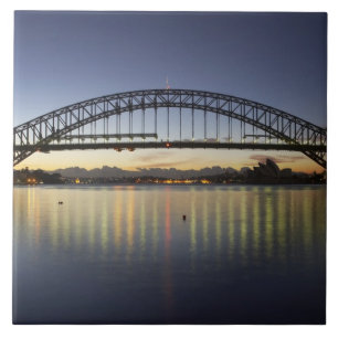 Sydney Harbour Bridge und Sydney Opera House bei Fliese