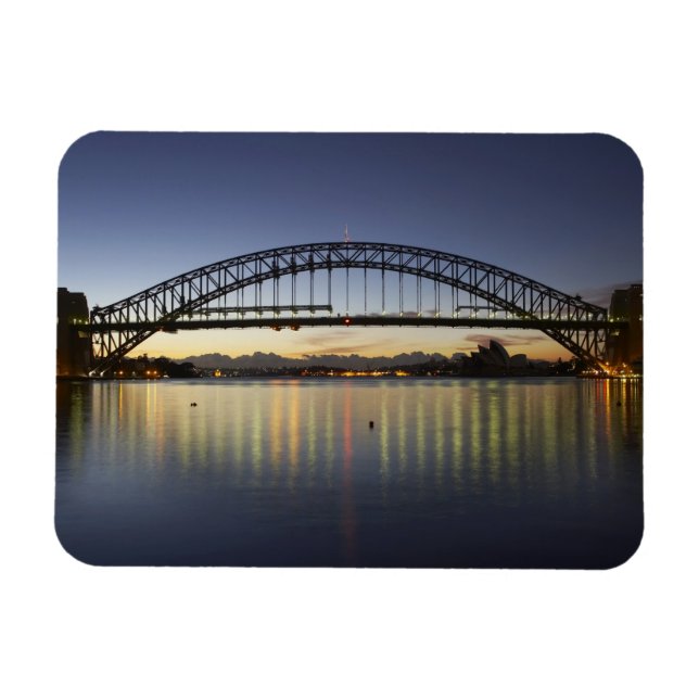 Sydney Harbour Bridge und Sydney Opera House: Magnet (Horizontal)
