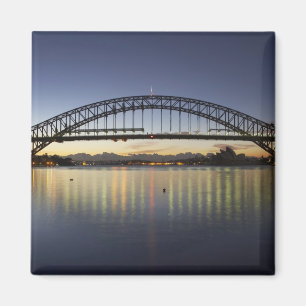 Sydney Harbour Bridge und Sydney Opernhaus Magnet