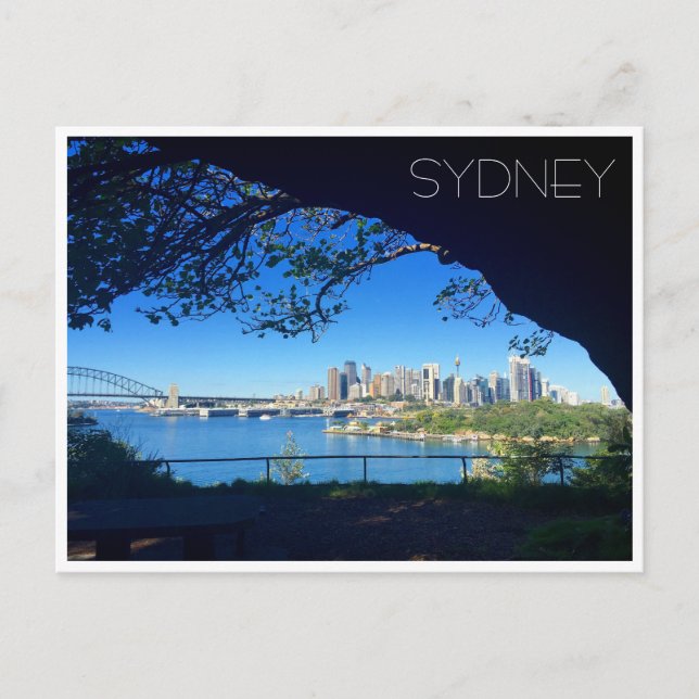 Sydney Harbour Postkarte (Vorderseite)