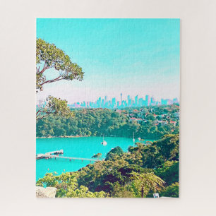 Sydney Harbour Skyline view Mosman Puzzle