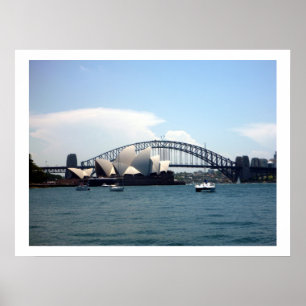 Sydney Harbour-Szene Poster
