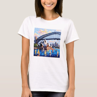Sydney Harbour Vibrance T-Shirt
