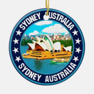 Sydney Keramik Ornament