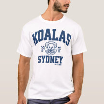 Sydney KOALAS – Vintage College Sport T-Shirt - B