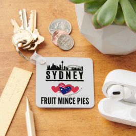 Sydney Lieben Fruchtmince Pies Cityscape Schlüsselanhänger
