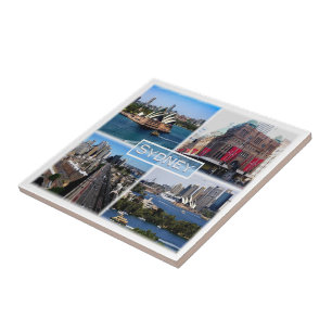 SYDNEY, Mosaik, Australien, Ozeanien, Fliese