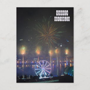 Sydney New Year's Eve Postkarte