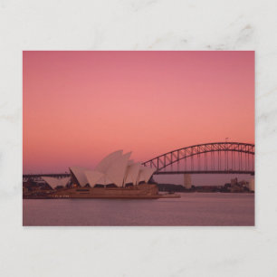 Sydney Opera House and Harbour, New South Postkarte