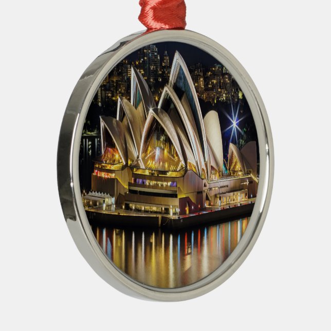 Sydney - OPERA HOUSE - Ansicht Ornament Aus Metall (Rechts)