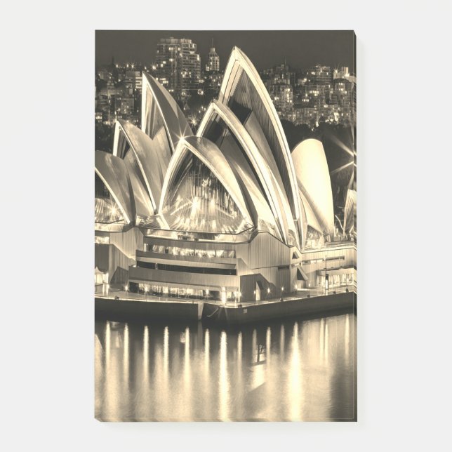 Sydney - OPERA HOUSE - Ansicht Post-it Klebezettel (Vorderseite)