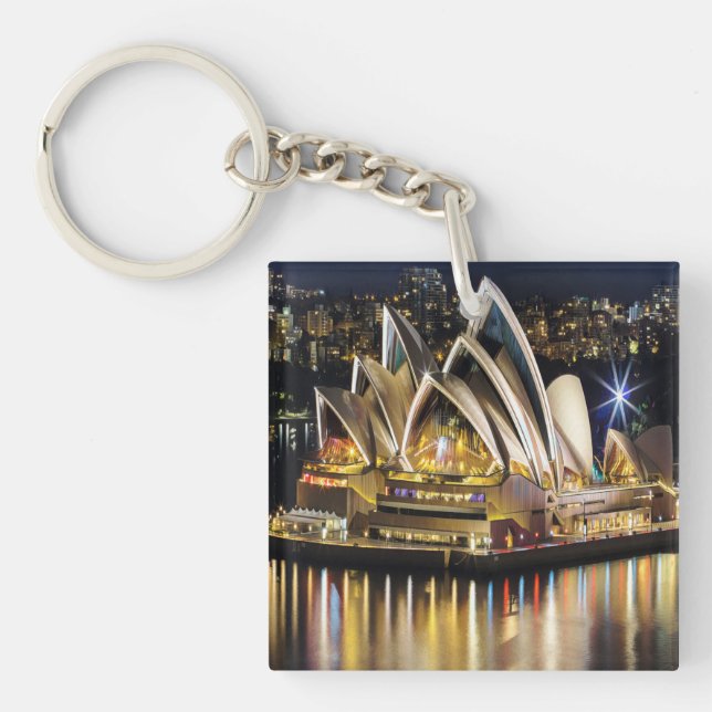 Sydney - OPERA HOUSE - Ansicht Schlüsselanhänger (Vorderseite)