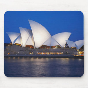 Sydney Opera House at Night, Sydney, New South Mousepad