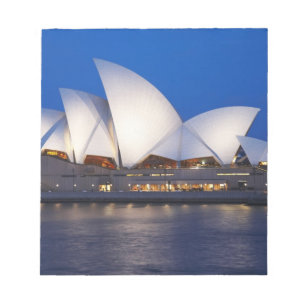 Sydney Opera House at Night, Sydney, New South Notizblock