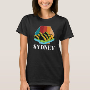 Sydney Opera House aus Australien Hafen T-Shirt