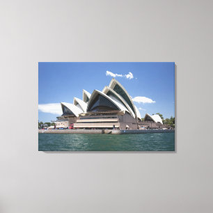 Sydney Opera House Außenansicht, Sydney, New South Leinwanddruck
