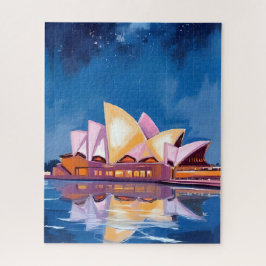 Sydney Opera House, Australia Painting Puzzle