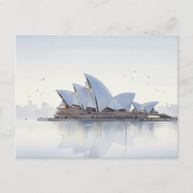 Sydney Opera House Australia Postkarte (Vorderseite)