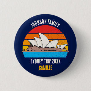 Sydney Opera House Australia Trip Individuelle Nam Button