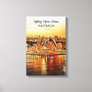 Sydney Opera House, Australien Canvas Print Leinwanddruck
