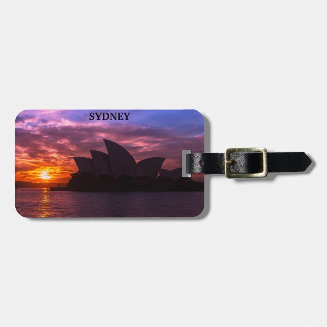 SYDNEY - OPERA HOUSE - AUSTRALIEN GEPÄCKANHÄNGER (Vorderseite horizontal)
