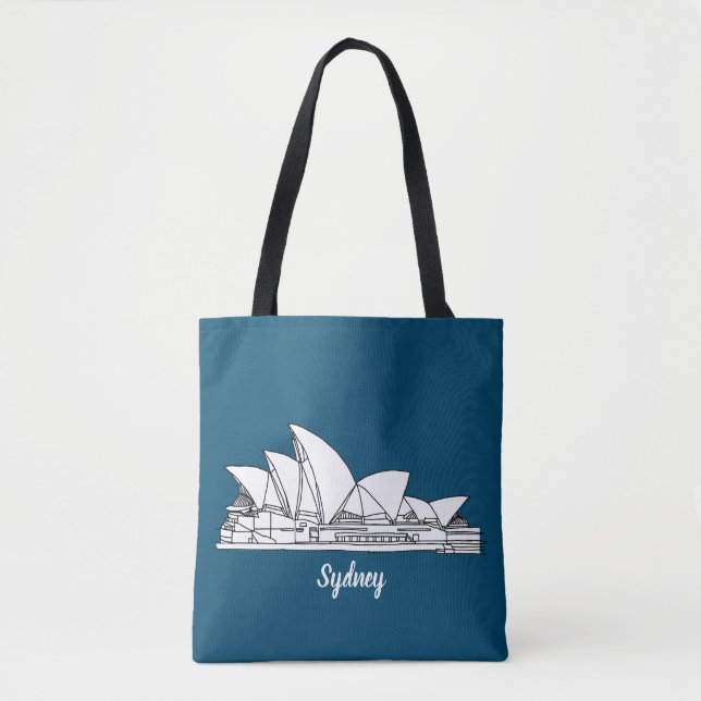 Sydney Opera House Australien zeichne Souvenir (Vorderseite)