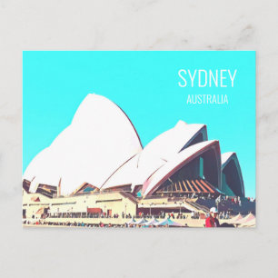 Sydney Opera House Australischer Reisedruck Postkarte