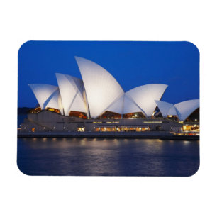 Sydney Opera House bei Nacht, Sydney, New South Magnet