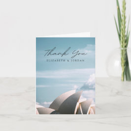 Sydney Opera House Blank Dankeschön Karte