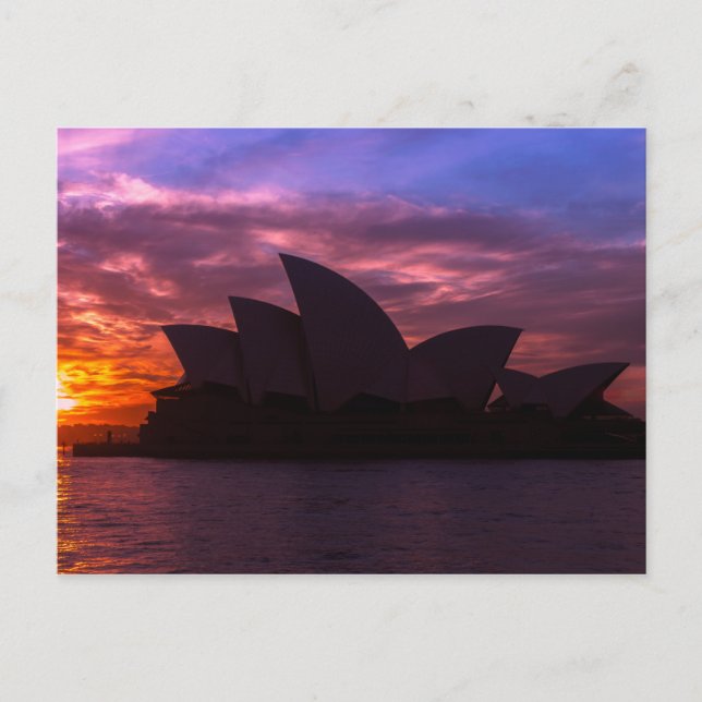 Sydney Opera House Brautparty Game Postkarte (Vorderseite)