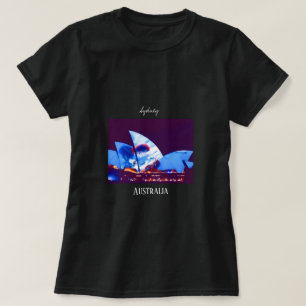 Sydney Opera House bunt Australien T-Shirt