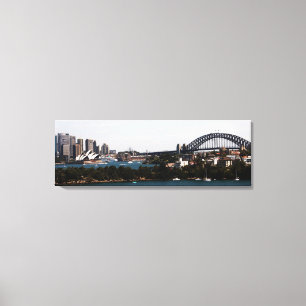 Sydney" Opera House & Harbour Bridge Leinwand