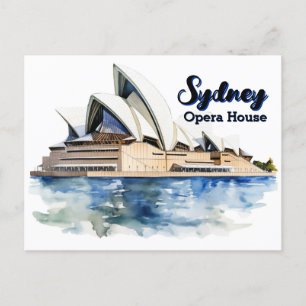Sydney Opera House: Iconic Elegance am Hafen Feiertagspostkarte
