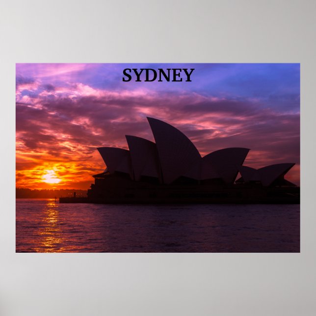 SYDNEY - OPERA HOUSE POSTER (Vorne)