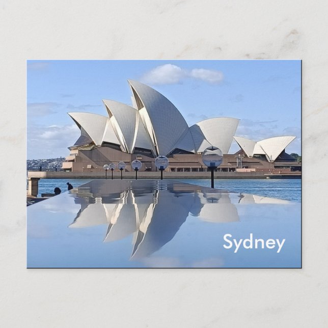 Sydney Opera House Reflections Postkarte (Vorderseite)