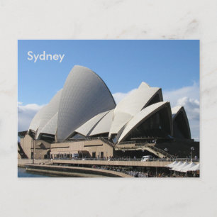 Sydney Opernhaus, Hafen Australien Postkarte