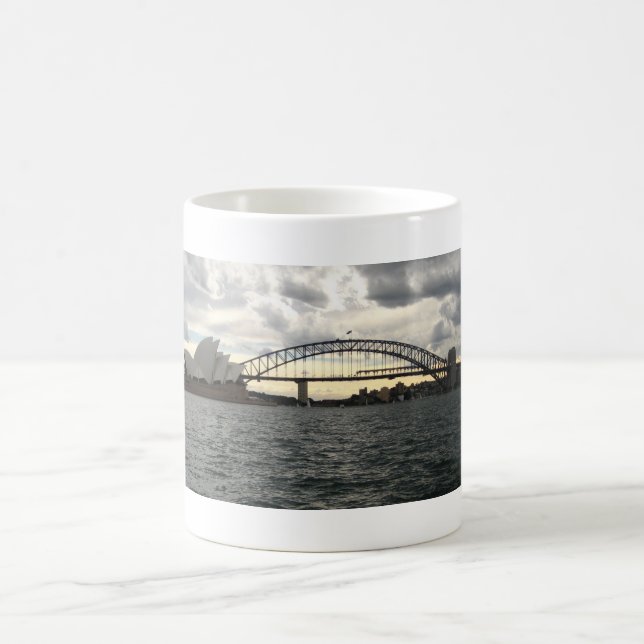 Sydney-Opernhaus-u. -hafen-Brücke Tasse (Mittel)