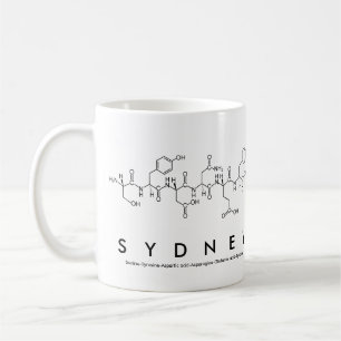 Sydney Peptidname Tasse