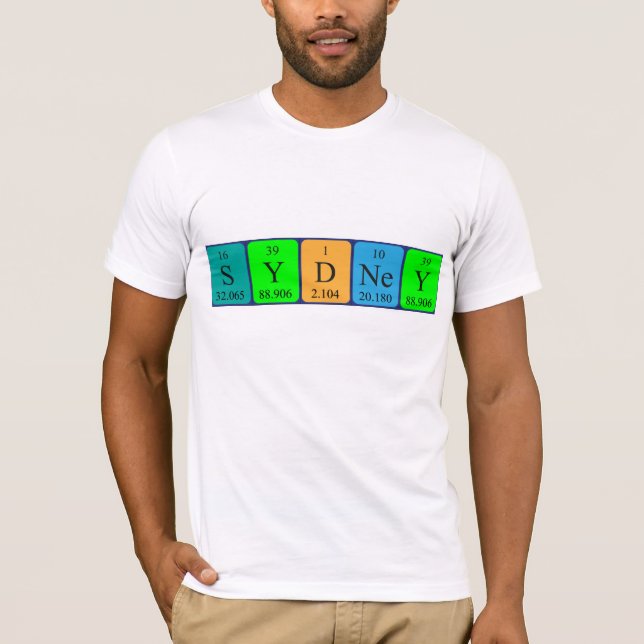 Sydney Periodenname Shirt (Vorderseite)