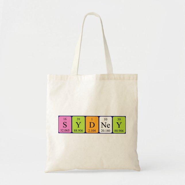 Sydney Periodenname Tasche (Vorne)