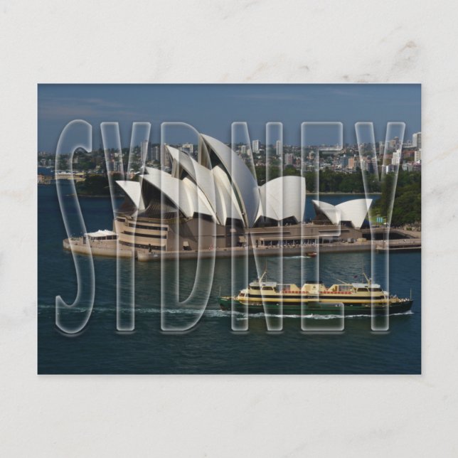 Sydney Postkarte (Vorderseite)